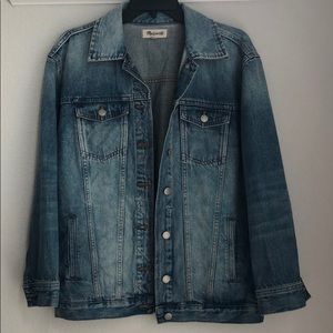 Madewell oversized denim jacket